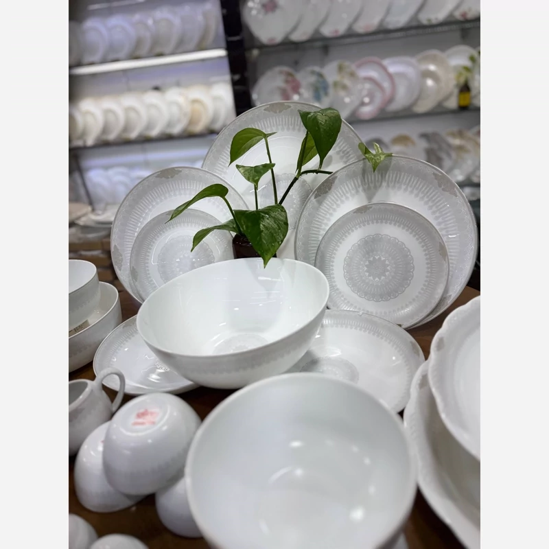 سرویس آرکوپال طرح آذرمه خاکستری 42 پارچه