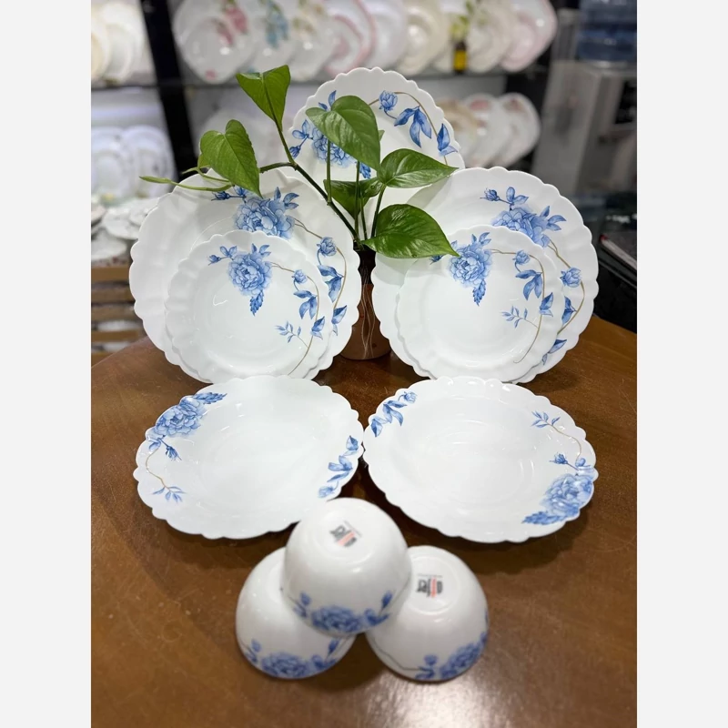 سرویس آرکوپال طرح لیلو سرمه ای 25 پارچه